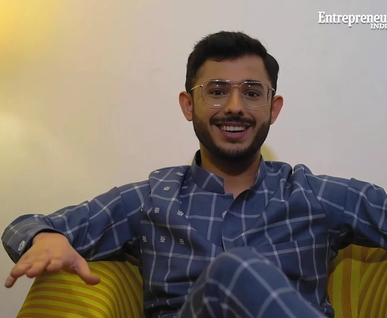 Ajey Nagar aka CarryMinati in an exclusive conversation with "Entrepreneur India" in 2021