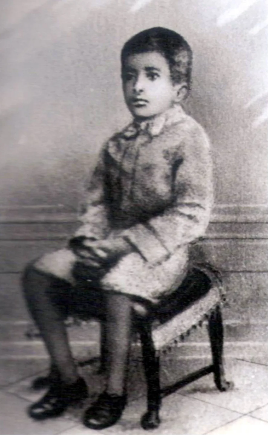 Sri Aurobindo (1872-1950) as a child.