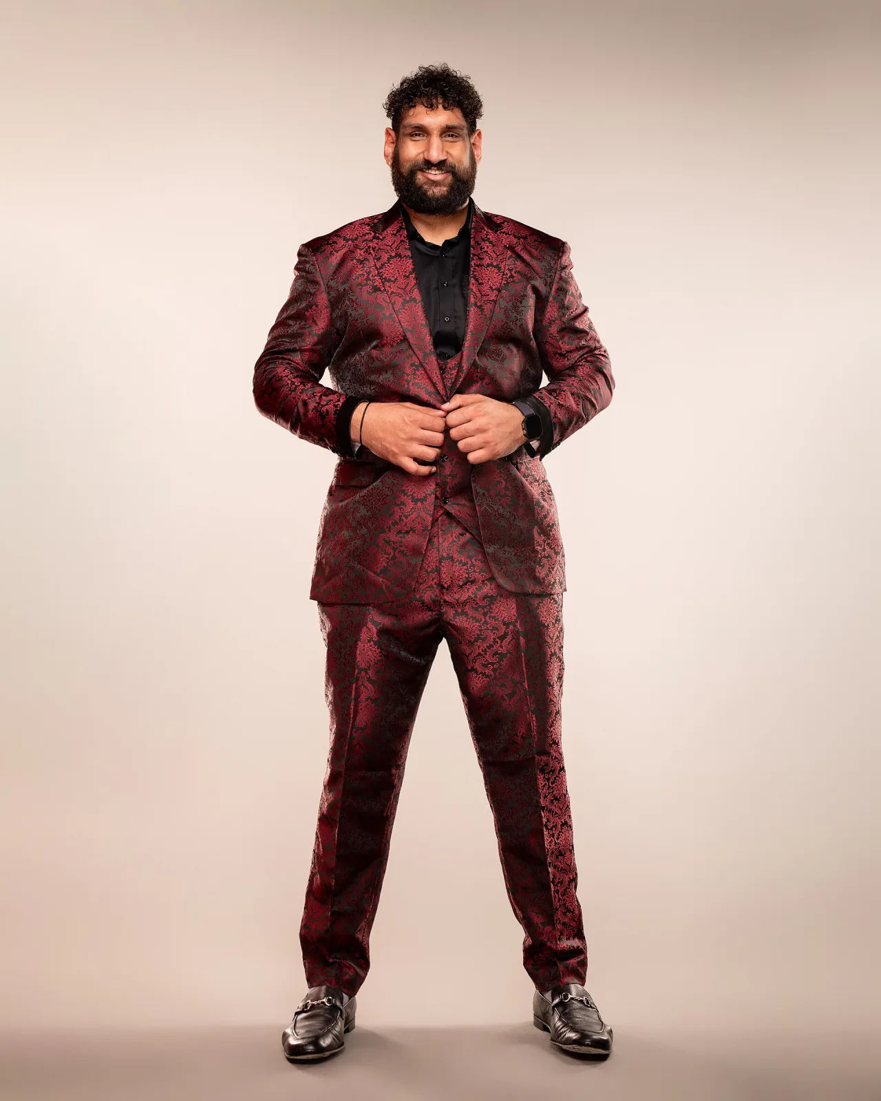 Indian professional wrestler Satnam Singh in 2023