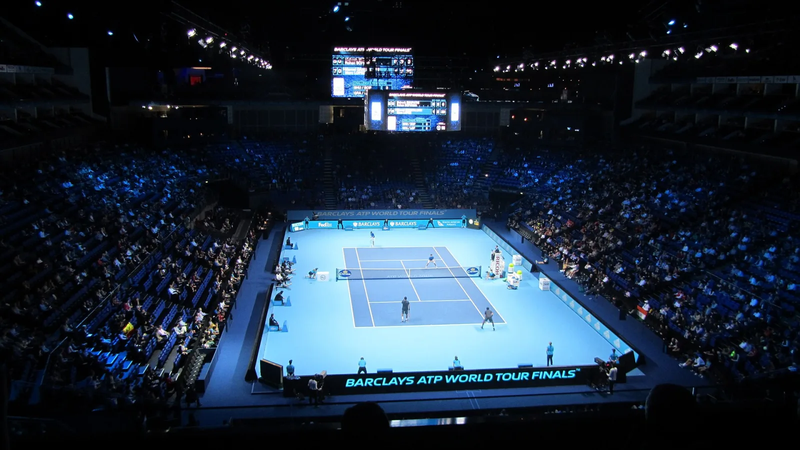 Doubles final at The O2